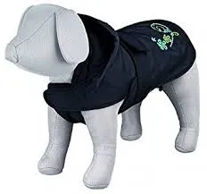 TRIXIE Mantel Evry für Hunde schwarz S, 33 cm Rückenlänge