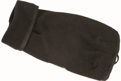 Fashion Dog Antipilling Fleece-Hundemantel Schwarz Grösse 21