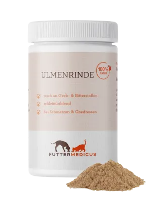 Ulmenrinde - Slippery Elm Bark Pulver 150g - FutterMedicus