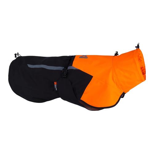 Non stop dogwear Fjord raincoat 2.0 Size 50 black/orange
