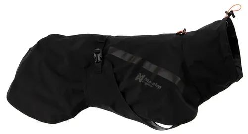 Non Stop Dogwear Trekking Raincoat, Size 60, Black