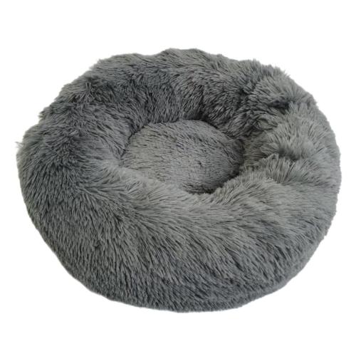 swisspet Hunde- & Katzendonut Kessy Deluxe L grau Ø 100 cm