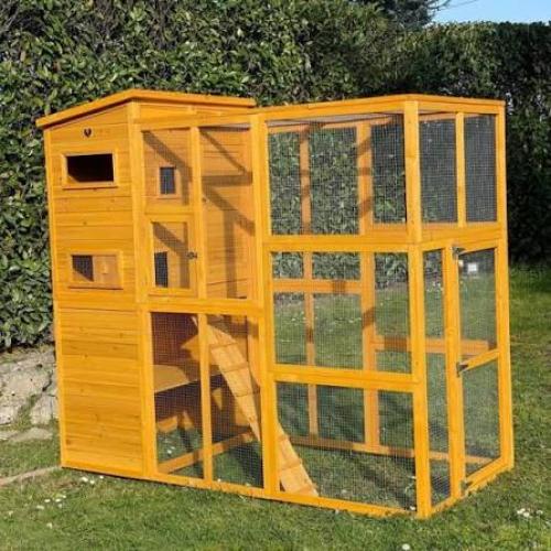 Katzenhaus FIGARO, 34x34xH41cm