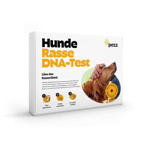 Pezz DNA-Test zur Rassebestimmung für Hunde mit Wolfsanteil