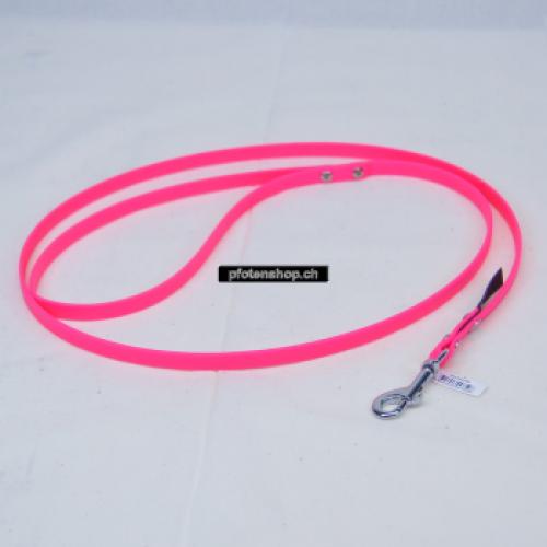 Leine Biothan, Stadtleine 1.2m mit Handschlaufe, pink, 25mm/1.2m,