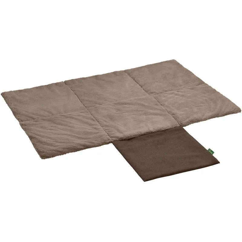 HUNTER Rockford 2in1 Hundedecke & Kissen XL 120 × 80 cm Braun