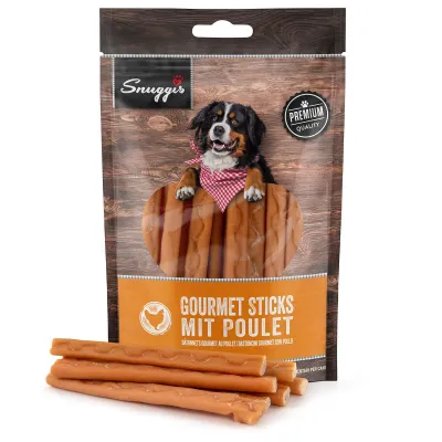 Snuggis Gourmet​-​Sticks Snack für Hunde mit Poulet