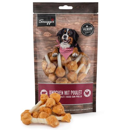 Snuggis Knochen Snack für Hunde mit Poulet 150 g