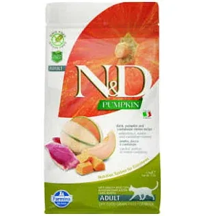 Farmina N&D Pumpkin Ente, Kürbis & Melone Katzenfutter 5 kg