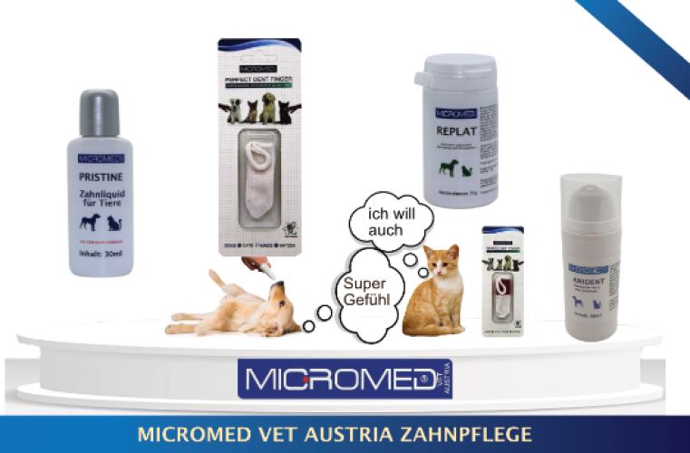 Zähne und Zahnfleisch für Hund und Katze, Replat 70gr - Micromed