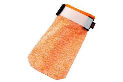 Non-stop dogwear Protector Light Socks Hundesocken Gr. M – Schnittfester Pfotenschutz Orange, 4er-Set