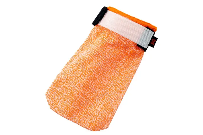 Non-stop dogwear Protector Light Socks Hundesocken Gr. M – Schnittfester Pfotenschutz Orange, 4er-Set