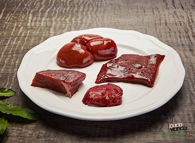 BARF Rinderinnereien 250 g für Hunde & Katzen – buon viando