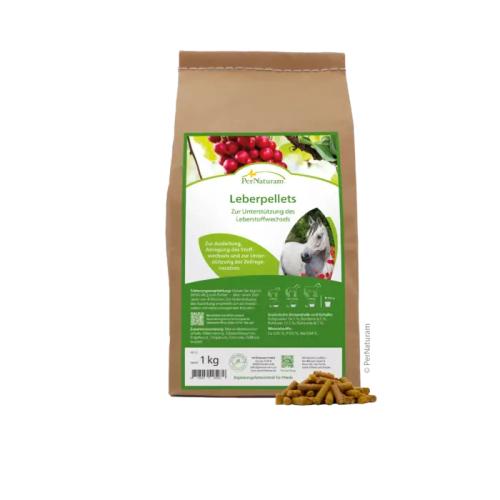 Ergänzungsfutter Pferd Leberpellets 1 kg – PerNaturam