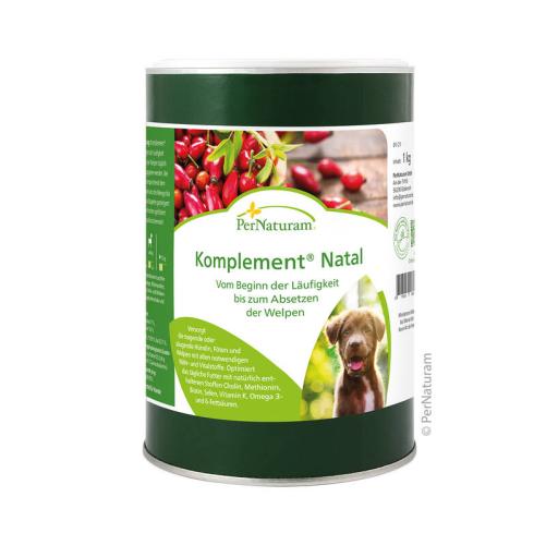 Ergänzungsfutter Hund Komplement Natal 1 kg – PerNaturam