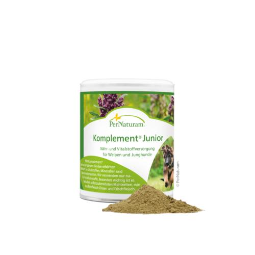 Ergänzungsfutter Hund Komplement Junior 150 g – PerNaturam
