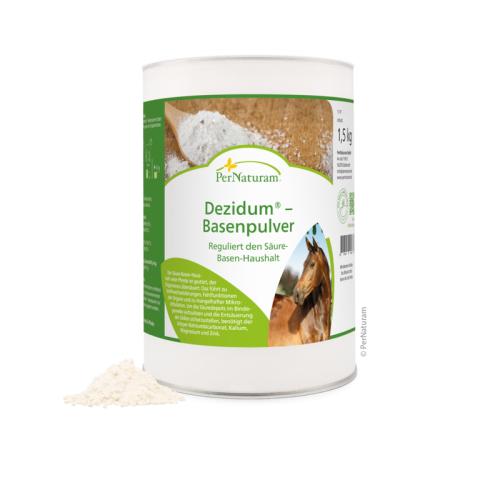 Ergänzungsfutter Pferd Dezidum-Basenpulver 1.5 kg – PerNaturam