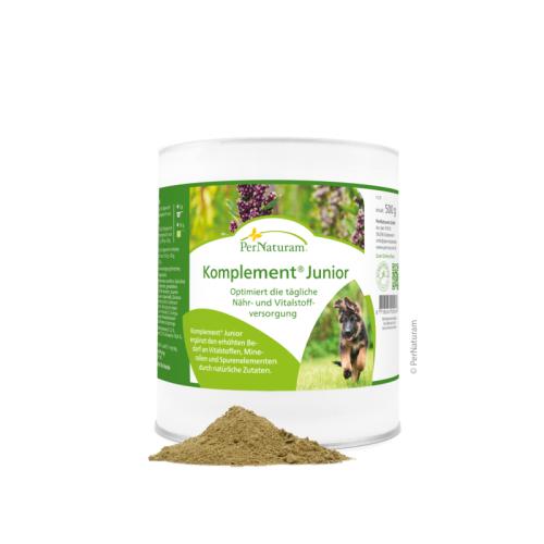 Ergänzungsfutter Hund Komplement Junior für Welpen 500 g – PerNaturam