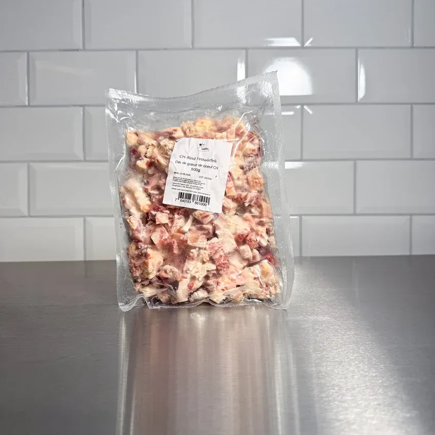 BARF Rinderfett in Stücken 500 g – buon viando