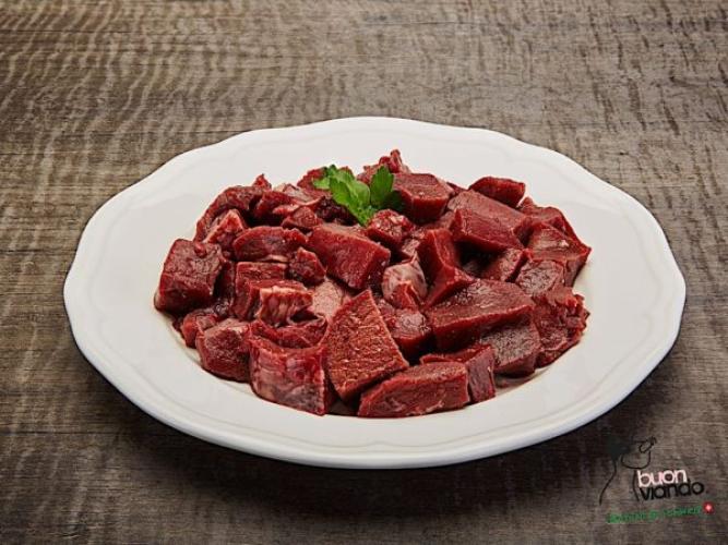 BARF Rinderherz gewürfelt 500 g – buon viando