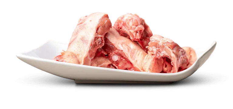 BARF-Knochen Poulet-Rücken (Karkassen) lose gefroren 4 Stück / 1k g – BigPet