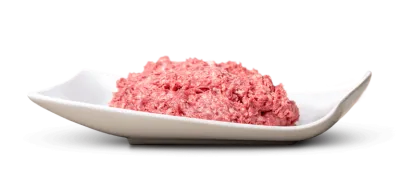BARF-Knochen Pouletkarkassen extra fein gehackt BARF Hund 2×200 g – BigPet