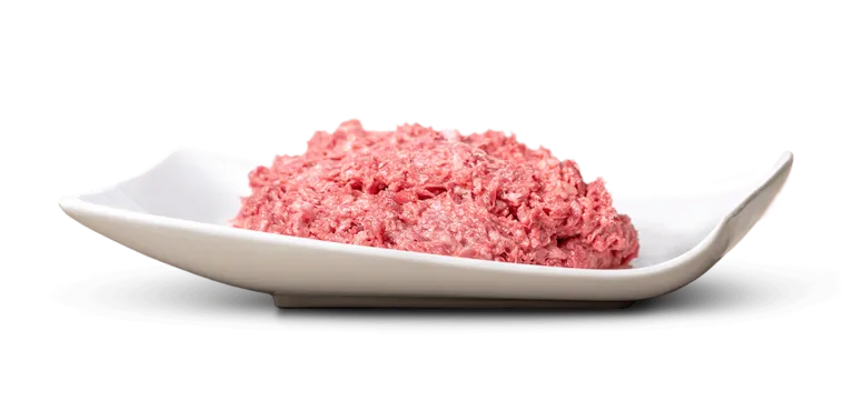 BARF-Knochen Pouletkarkassen extra fein gehackt BARF Hund 2×200 g – BigPet