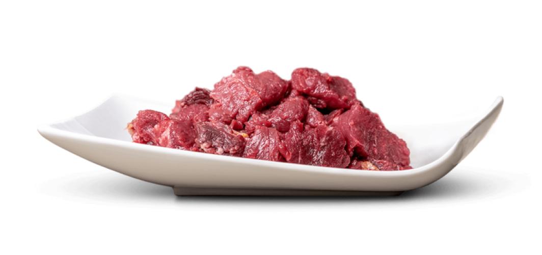 BARF-Fleisch Pferdefleisch in Stücken, gefroren 2 × 250 g – BigPet