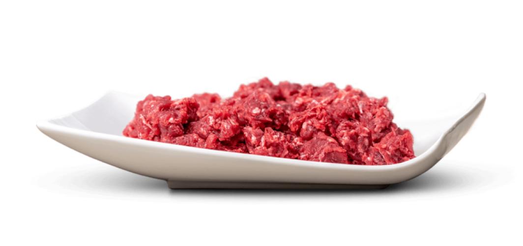 BARF-Fleisch Rindfleisch 1a geschnetzelt gefroren 2 × 250 g – BigPet