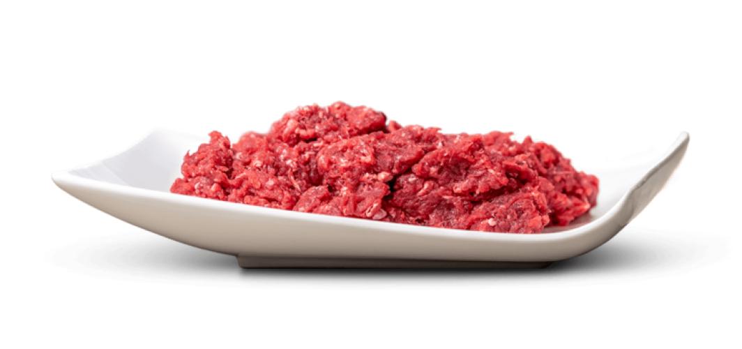 BARF-Fleisch Rindfleisch 1a gehackt, gefroren 2 × 250 g – BigPet
