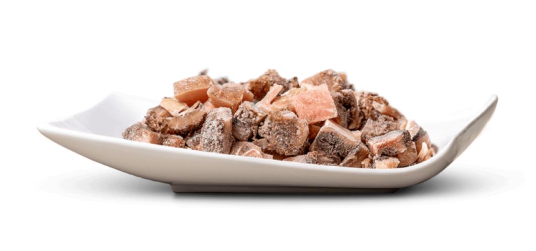 BARF-Fleisch Rinderpansen in Stücken, lose gefroren 450 g – BigPet