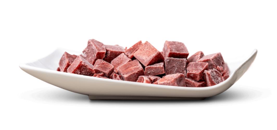 BARF-Innereien Rinderherz in Stücken lose gefroren 500 g – BigPet