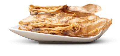 Hundesnack gedörrt, Kaninchenohren ohne Fell 200 g – BigPet