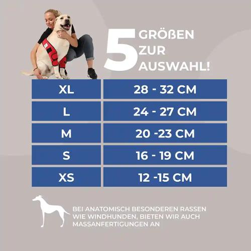Hundebandage Ellenbogen/Liegeschwielen XS – Nature Pet