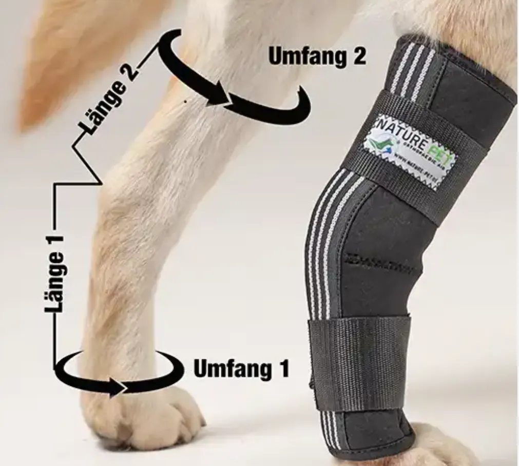 Hundebandage Sprunggelenk S 135 Grad – Nature Pet