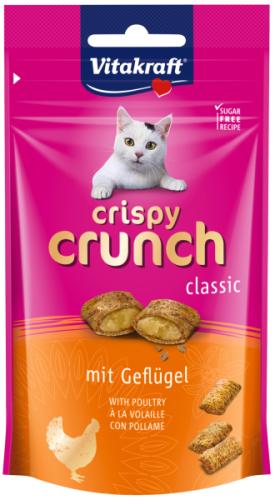 Katzensnack Crispy Crunch Geflügel 60 g – Vitakraft