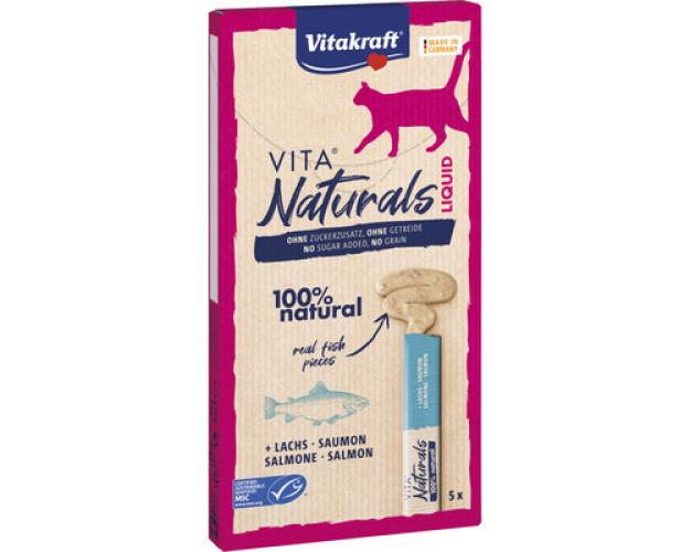 Katzensnack Vita Naturals Liquid Lachs – Vitakraft