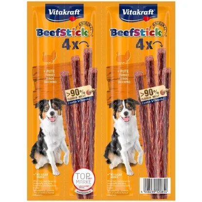 Hundesnack Beef Stick Original Pute 4 Stk – Vitakraft