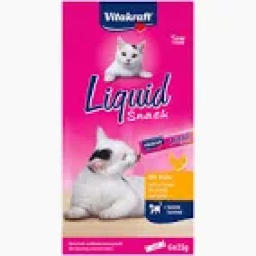 Katzensnack Liquid Huhn + Taurin – Vitakraft