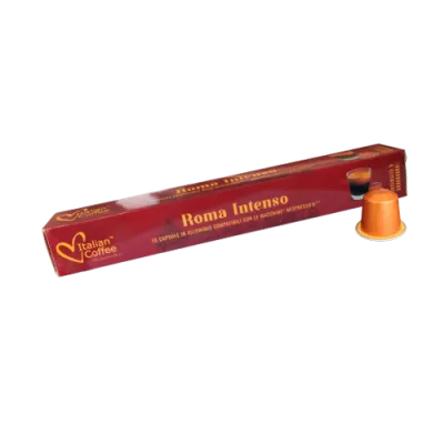10 Alu-Kapseln Roma Intenso Italian Coffee