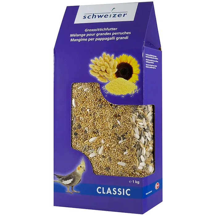 Grosssittichfutter 1 kg – Eric Schweizer