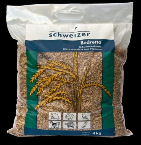 Dinkel-Einstreu Bedretto 4 kg – Eric Schweizer