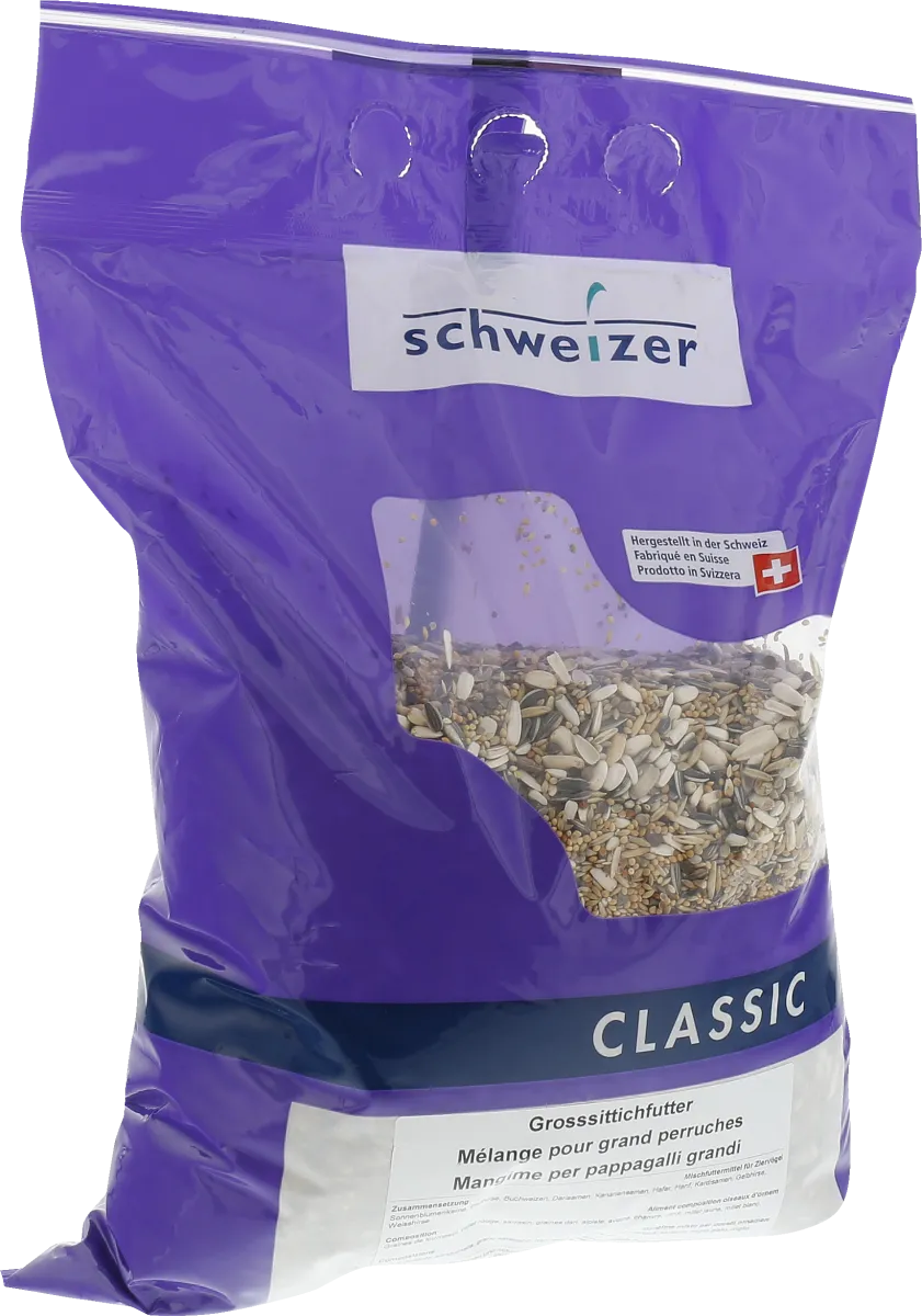 Grosssittichfutter 5 kg – Eric Schweizer