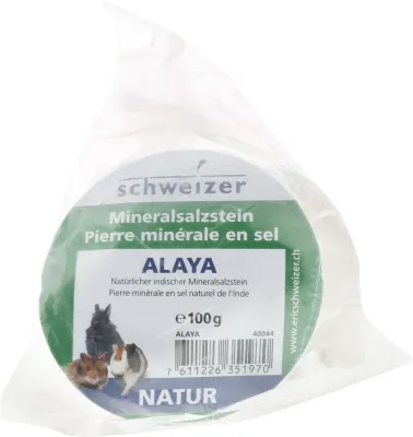 Alaya-Salzstein 100 g für Nager – Eric Schweizer