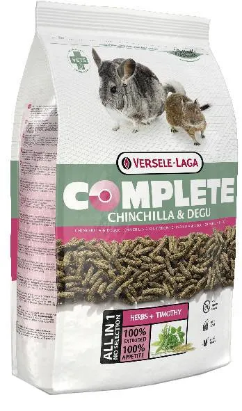 Chinchilla- und Degufutter Chinchilla & Degu Complete, 8 kg – Versele-Laga
