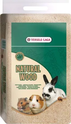 Nager-Einstreu Hobelspäne Natural wood, 1 kg - presspack – Versele-Laga