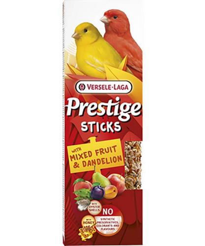 Vogelsnack Prestige Sticks Kanarien Früchte Löwenzahn 60 g – Versele-Laga