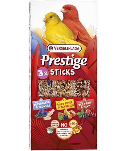 Vogelsnack Prestige Sticks Kanarien Triple Variety 90 g – Versele-Laga