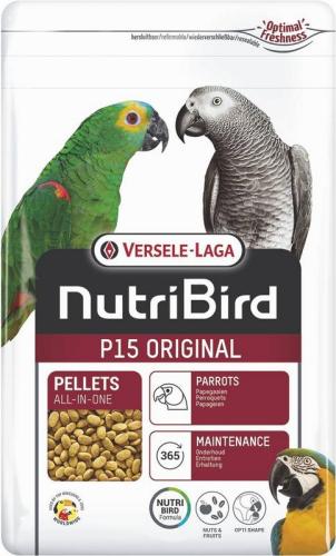 Papageienfutter NutriBird P15 Original, Erhaltungsfutter, 1 kg – Versele-Laga