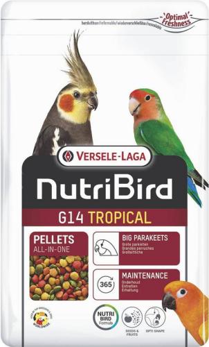 Vogelfutter NutriBird G14 Tropical Erhaltungsfutter, 1 kg – Versele-Laga